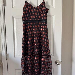 Jack by BB Dakota Floral Black Dress